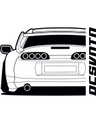 Toyota Supra MK4 TRD Spoiler Heck TO-023